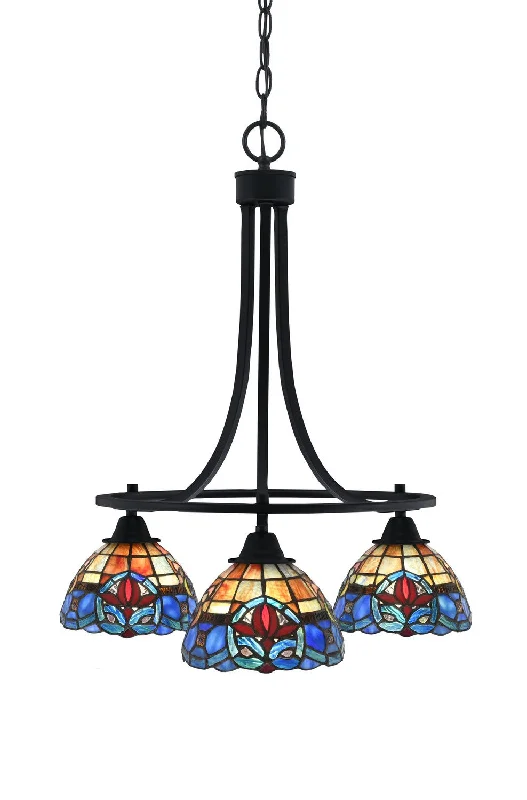 Minimalist Chandeliers for Sleek and Simple InteriorsMinimalist Chandeliers for Sleek and Simple InteriorsToltec Paramount 3413-MB-9355 Chandelier Light - Matte Black