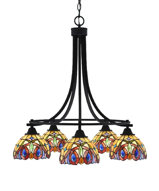 Mid - Century Modern Chandeliers for Vintage AppealMid - Century Modern Chandeliers for Vintage AppealToltec Paramount 3415-MB-9445 Chandelier Light - Matte Black Mid - Century Modern Chandeliers for Vintage AppealMid - Century Modern Chandeliers for Vintage AppealToltec Paramount 3415-MB-9445 Chandelier Light - Matte Black
