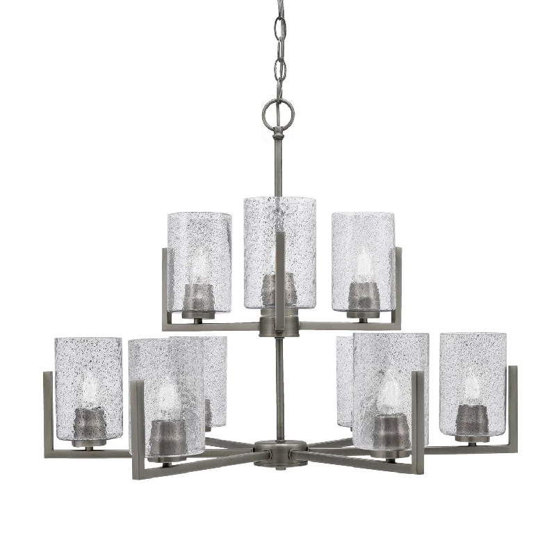 Chandeliers with Adjustable Arms for Directional LightingChandeliers with Adjustable Arms for Directional LightingToltec Atlas 4509-GP-3002 Chandelier Light - Graphite