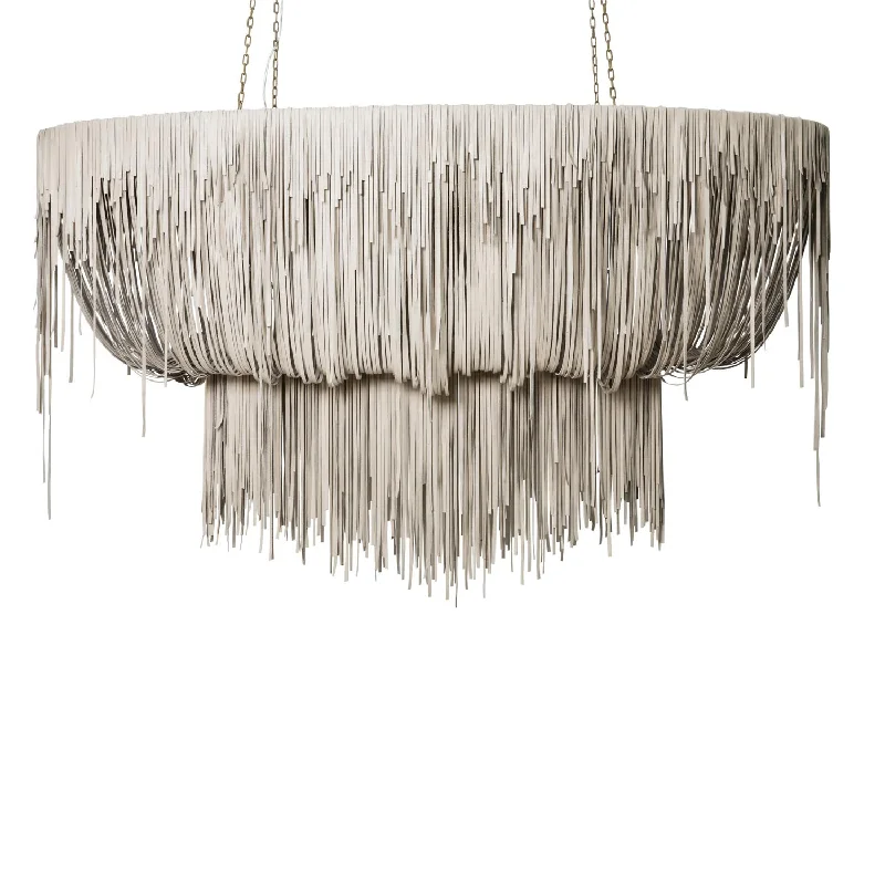 Minimalist Chandeliers for Sleek and Simple InteriorsMinimalist Chandeliers for Sleek and Simple InteriorsStretch Oval Urchin Leather Chandelier in Cream-Stone Leather Minimalist Chandeliers for Sleek and Simple InteriorsMinimalist Chandeliers for Sleek and Simple InteriorsStretch Oval Urchin Leather Chandelier in Cream-Stone Leather