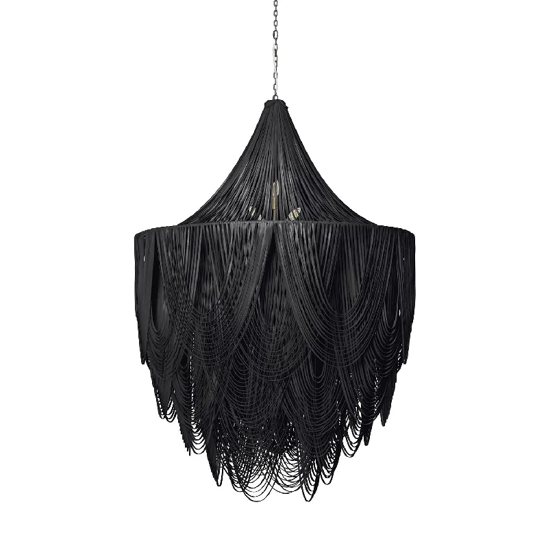 Chandeliers for Living Rooms to Create a Focal PointChandeliers for Living Rooms to Create a Focal PointXXL Round Whisper with Crown Leather Chandelier in Premium Leather Chandeliers for Living Rooms to Create a Focal PointChandeliers for Living Rooms to Create a Focal PointXXL Round Whisper with Crown Leather Chandelier in Premium Leather