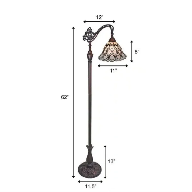Victorian Style Floor Lamp for Traditional and Elegant InteriorsVictorian Style Floor Lamp for Traditional and Elegant Interiors62" Adjustable Shade Tiffany Style Floor Lamp Victorian Style Floor Lamp for Traditional and Elegant InteriorsVictorian Style Floor Lamp for Traditional and Elegant Interiors62" Adjustable Shade Tiffany Style Floor Lamp