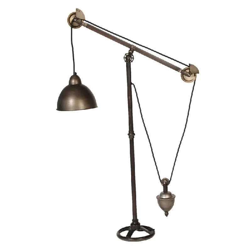 Wood Floor Lamp with Natural Grain for a Warm and Organic FeelWood Floor Lamp with Natural Grain for a Warm and Organic FeelArris 1-light Bronze Floor Lamp