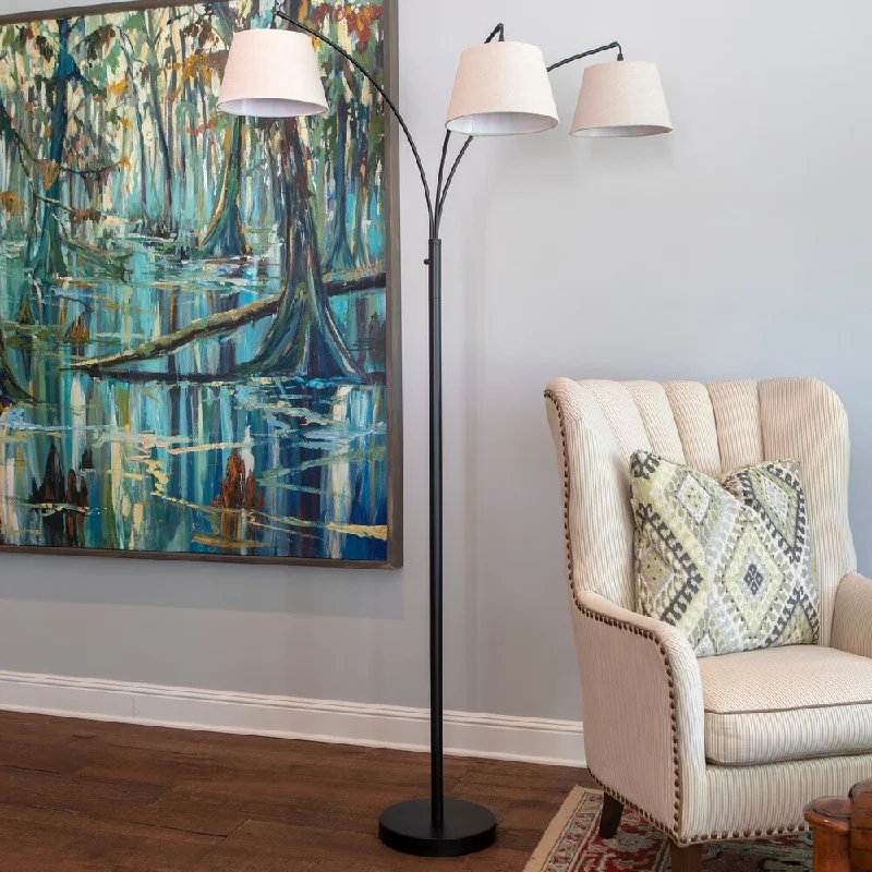 Glass Floor Lamp with Frosted Shades for Soft Diffused LightGlass Floor Lamp with Frosted Shades for Soft Diffused LightAshbury 3 Arm Shaded Floor Lamp Glass Floor Lamp with Frosted Shades for Soft Diffused LightGlass Floor Lamp with Frosted Shades for Soft Diffused LightAshbury 3 Arm Shaded Floor Lamp