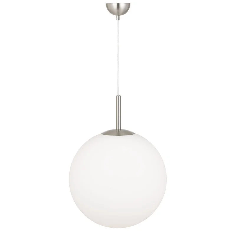 Glass Ceiling Lights with Frosted, Colored, or Etched GlassGlass Ceiling Lights with Frosted, Colored, or Etched GlassBally 40cm Nickel with Opal Glass Modern Pendant Glass Ceiling Lights with Frosted, Colored, or Etched GlassGlass Ceiling Lights with Frosted, Colored, or Etched GlassBally 40cm Nickel with Opal Glass Modern Pendant
