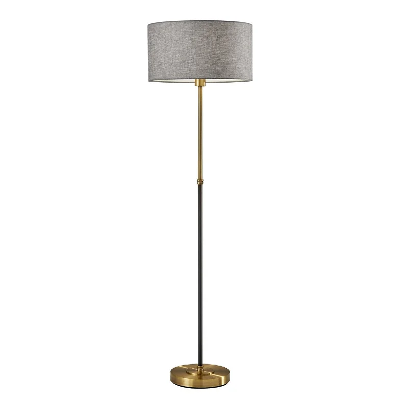Smart Floor Lamp with Voice Control and Bluetooth ConnectivitySmart Floor Lamp with Voice Control and Bluetooth ConnectivityBergen Floor Lamp, Black and Antique Brass - Black and Antique Brass Smart Floor Lamp with Voice Control and Bluetooth ConnectivitySmart Floor Lamp with Voice Control and Bluetooth ConnectivityBergen Floor Lamp, Black and Antique Brass - Black and Antique Brass