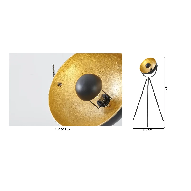 Metal Floor Lamp with a Matte Black Finish for a Sleek LookMetal Floor Lamp with a Matte Black Finish for a Sleek LookBlack Tripod Leg Floor Lamp With a Gold Leaf Interior Shade Metal Floor Lamp with a Matte Black Finish for a Sleek LookMetal Floor Lamp with a Matte Black Finish for a Sleek LookBlack Tripod Leg Floor Lamp With a Gold Leaf Interior Shade