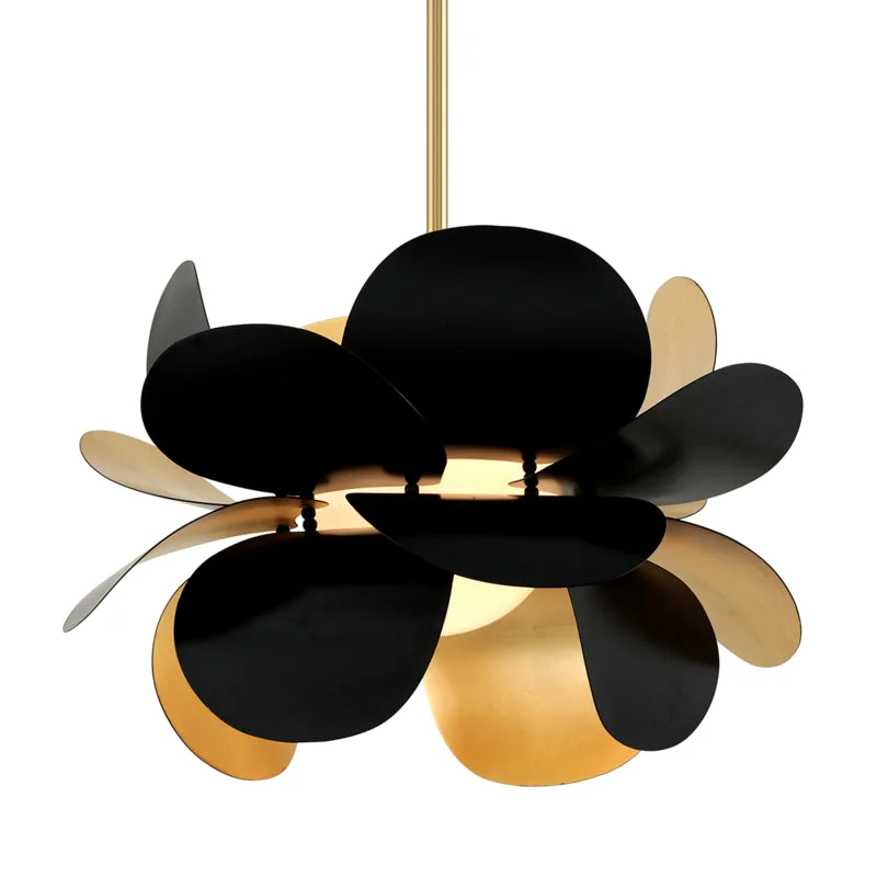 Chinese - Style Ceiling Lights with Red Lantern - Inspired DesignsChinese - Style Ceiling Lights with Red Lantern - Inspired DesignsCorbett Ginger 308-42-GL/SBK Pendant Light - Gold Leaf/Black Chinese - Style Ceiling Lights with Red Lantern - Inspired DesignsChinese - Style Ceiling Lights with Red Lantern - Inspired DesignsCorbett Ginger 308-42-GL/SBK Pendant Light - Gold Leaf/Black