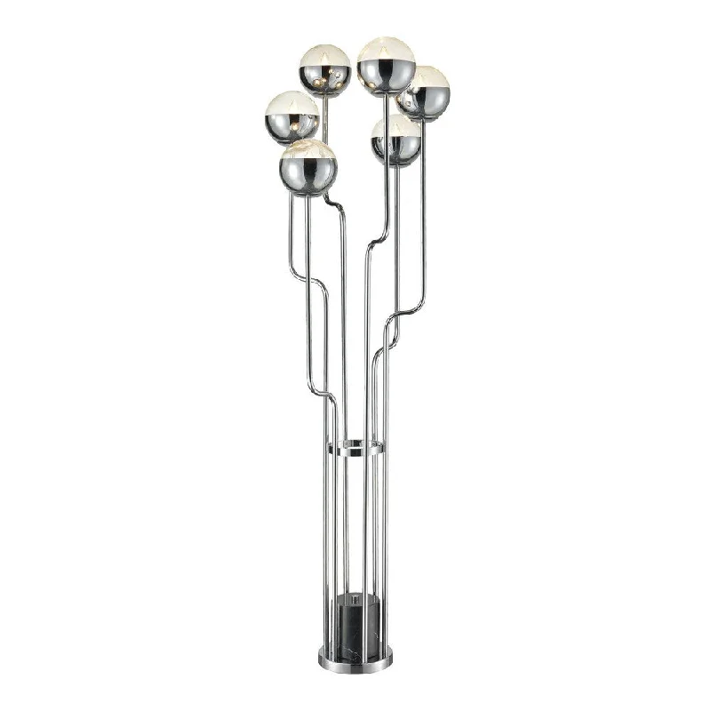 Glass Floor Lamp with Frosted Shades for Soft Diffused LightGlass Floor Lamp with Frosted Shades for Soft Diffused LightDimond Lighting Cyberlilly Floor Lamp Glass Floor Lamp with Frosted Shades for Soft Diffused LightGlass Floor Lamp with Frosted Shades for Soft Diffused LightDimond Lighting Cyberlilly Floor Lamp