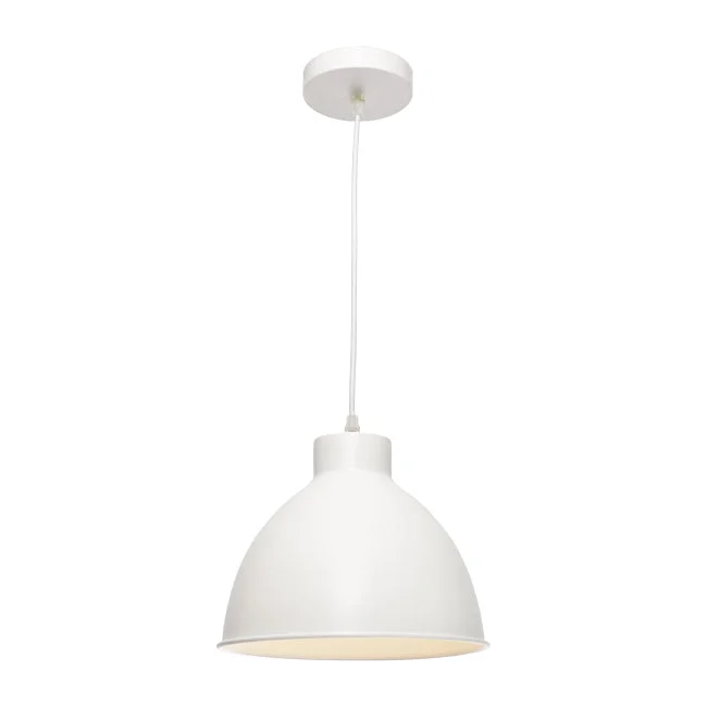 Crystal Ceiling Lights with High - Quality Swarovski CrystalsCrystal Ceiling Lights with High - Quality Swarovski CrystalsDome White Industrial Pendant