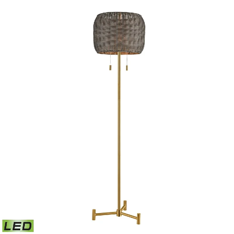 Wood Floor Lamp with Natural Grain for a Warm and Organic FeelWood Floor Lamp with Natural Grain for a Warm and Organic FeelElk Home Bittar 61.5'' High 2-Light Floor Lamp - Aged Brass - Includes LED Bulbs Wood Floor Lamp with Natural Grain for a Warm and Organic FeelWood Floor Lamp with Natural Grain for a Warm and Organic FeelElk Home Bittar 61.5'' High 2-Light Floor Lamp - Aged Brass - Includes LED Bulbs