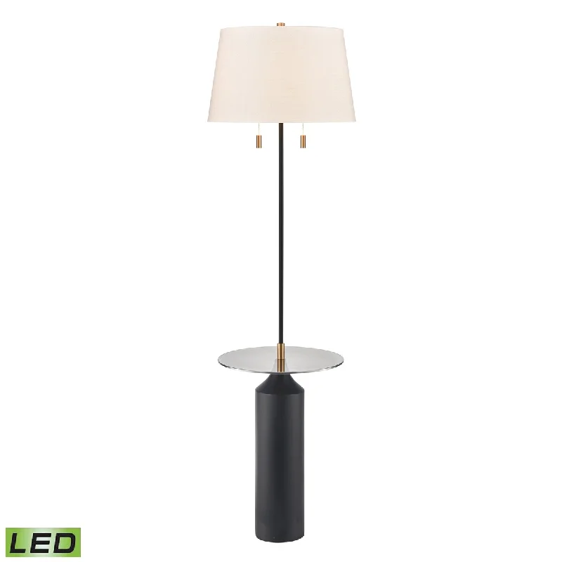 Marble Base Floor Lamp for a Touch of LuxuryMarble Base Floor Lamp for a Touch of LuxuryElk Home Shelve It 65'' High 2-Light Floor Lamp - Matte Black - Includes LED Bulbs Marble Base Floor Lamp for a Touch of LuxuryMarble Base Floor Lamp for a Touch of LuxuryElk Home Shelve It 65'' High 2-Light Floor Lamp - Matte Black - Includes LED Bulbs