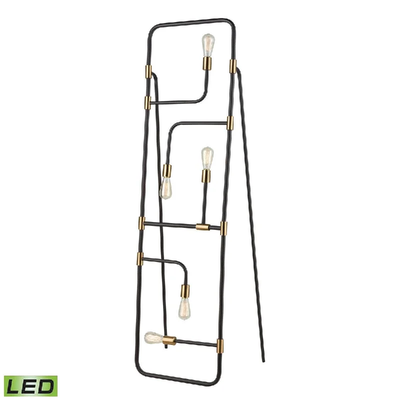 Marble Base Floor Lamp for a Touch of LuxuryMarble Base Floor Lamp for a Touch of LuxuryElk Home Think Tank 64'' High 5-Light Floor Lamp - Black - Includes LED Bulbs Marble Base Floor Lamp for a Touch of LuxuryMarble Base Floor Lamp for a Touch of LuxuryElk Home Think Tank 64'' High 5-Light Floor Lamp - Black - Includes LED Bulbs