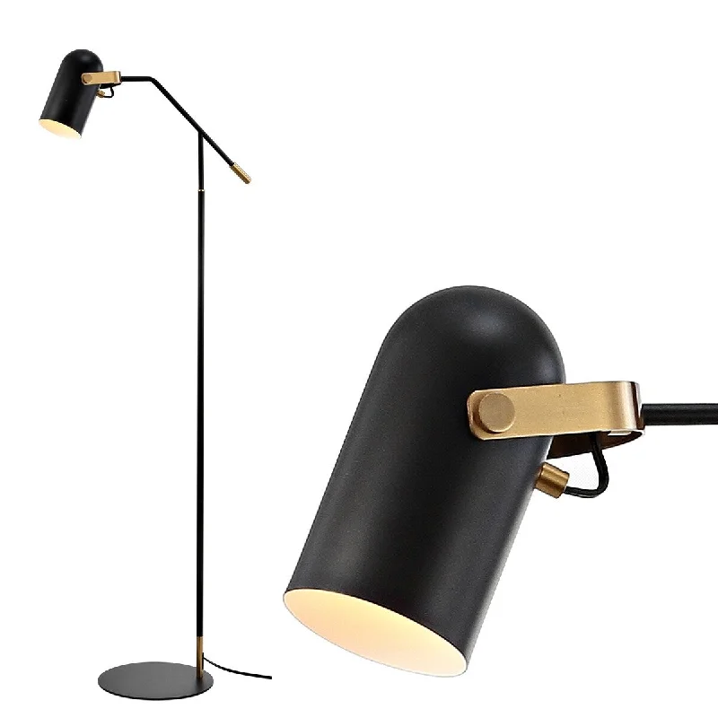 Victorian Style Floor Lamp for Traditional and Elegant InteriorsVictorian Style Floor Lamp for Traditional and Elegant InteriorsEugenio 58.5" Metal LED Floor Lamp, Black/Brass Gold by JONATHAN Y - 58.5" H x 18.5" W x 11" D Victorian Style Floor Lamp for Traditional and Elegant InteriorsVictorian Style Floor Lamp for Traditional and Elegant InteriorsEugenio 58.5" Metal LED Floor Lamp, Black/Brass Gold by JONATHAN Y - 58.5" H x 18.5" W x 11" D