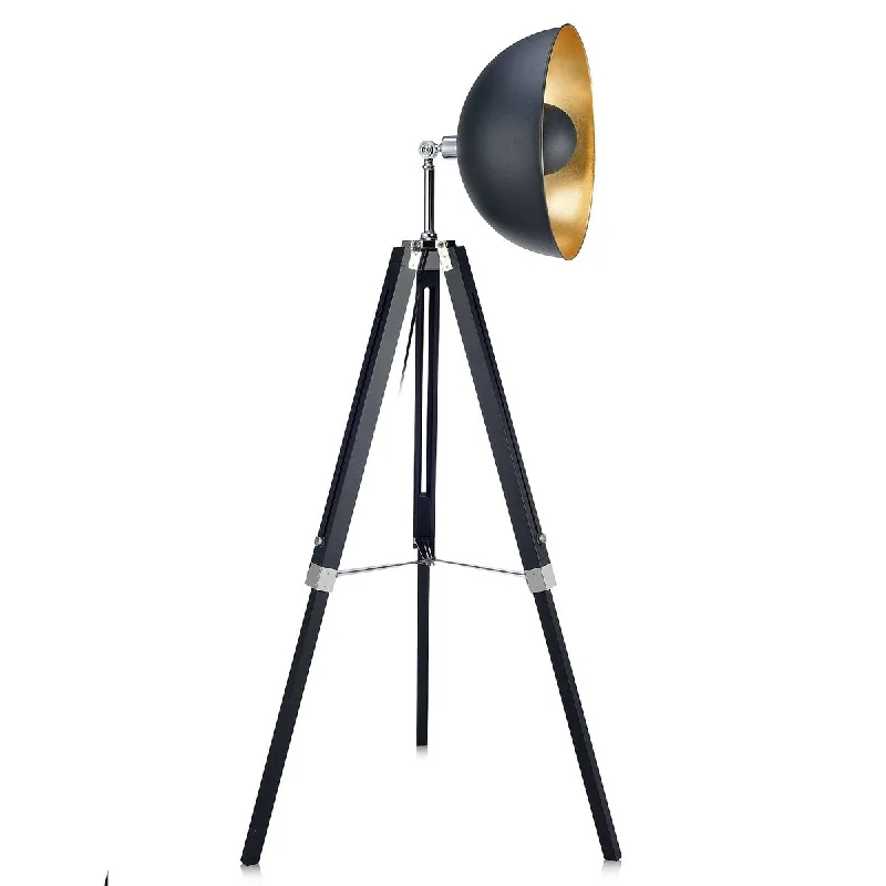 Industrial Style Floor Lamp with Exposed Bulbs for Loft ApartmentsIndustrial Style Floor Lamp with Exposed Bulbs for Loft ApartmentsFascino 63" Industrial Metal Tripod Floor Lamp with Dish Shade, Black/Gold - Black / Gold Industrial Style Floor Lamp with Exposed Bulbs for Loft ApartmentsIndustrial Style Floor Lamp with Exposed Bulbs for Loft ApartmentsFascino 63" Industrial Metal Tripod Floor Lamp with Dish Shade, Black/Gold - Black / Gold