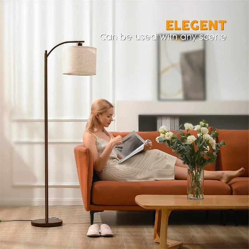 Way Switch Floor Lamp for Multiple Light Intensity Levels Way Switch Floor Lamp for Multiple Light Intensity LevelsFloor Lamp with 9W LED Bulb, Standing Lamp with Lamp Shade Way Switch Floor Lamp for Multiple Light Intensity Levels Way Switch Floor Lamp for Multiple Light Intensity LevelsFloor Lamp with 9W LED Bulb, Standing Lamp with Lamp Shade