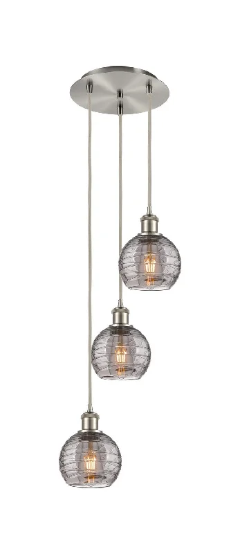 Scandinavian Style Ceiling Lights with Light Wood AccentsScandinavian Style Ceiling Lights with Light Wood AccentsInnovations Ballston 113B-3P-SN-G1213-6SM Pendant Light - Brushed Satin Nickel Scandinavian Style Ceiling Lights with Light Wood AccentsScandinavian Style Ceiling Lights with Light Wood AccentsInnovations Ballston 113B-3P-SN-G1213-6SM Pendant Light - Brushed Satin Nickel