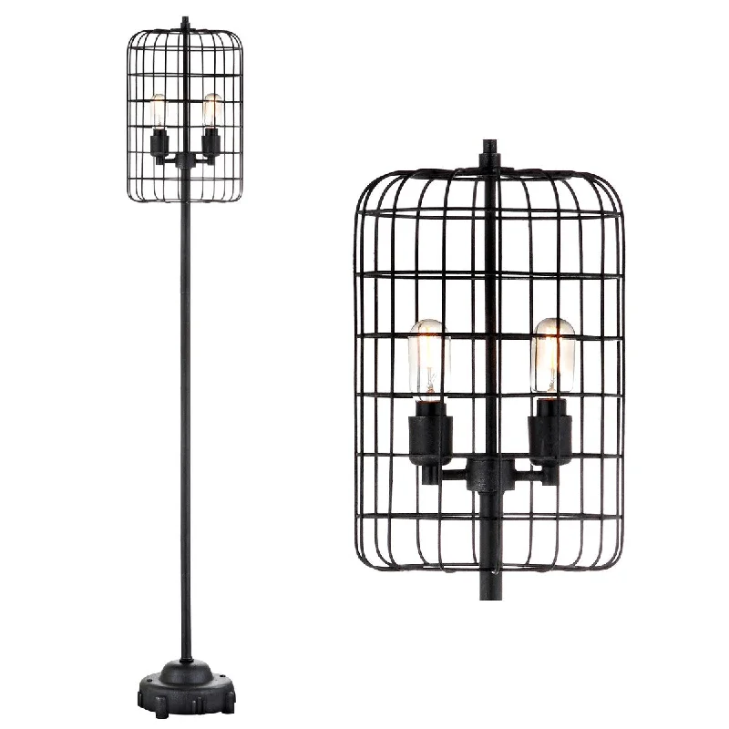Wood Floor Lamp with Natural Grain for a Warm and Organic FeelWood Floor Lamp with Natural Grain for a Warm and Organic FeelJaxon 65" Industrial Metal Floor Lamp, Black/Silver by JONATHAN Y - 65" H x 11" W x 11" D Wood Floor Lamp with Natural Grain for a Warm and Organic FeelWood Floor Lamp with Natural Grain for a Warm and Organic FeelJaxon 65" Industrial Metal Floor Lamp, Black/Silver by JONATHAN Y - 65" H x 11" W x 11" D