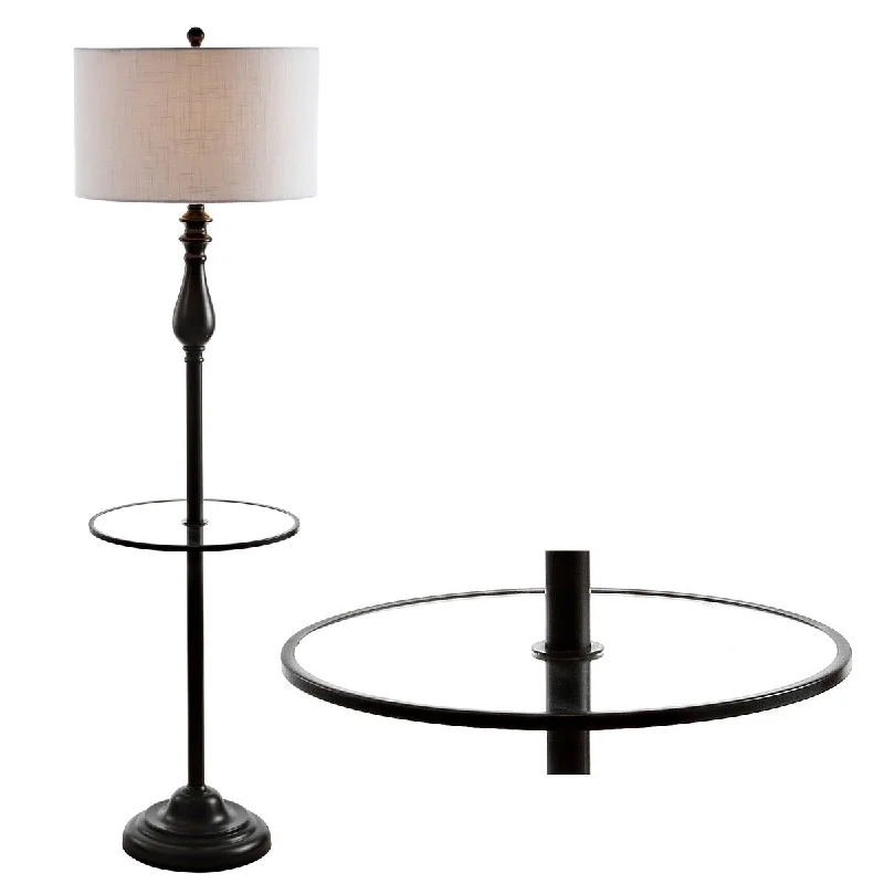 Smart Floor Lamp with Voice Control and Bluetooth ConnectivitySmart Floor Lamp with Voice Control and Bluetooth ConnectivityLaine 60" Metal/Glass LED Side Table and Floor Lamp, Oil Rubbed Bronze by JONATHAN Y - 60" H x 17" W x 17" D Smart Floor Lamp with Voice Control and Bluetooth ConnectivitySmart Floor Lamp with Voice Control and Bluetooth ConnectivityLaine 60" Metal/Glass LED Side Table and Floor Lamp, Oil Rubbed Bronze by JONATHAN Y - 60" H x 17" W x 17" D