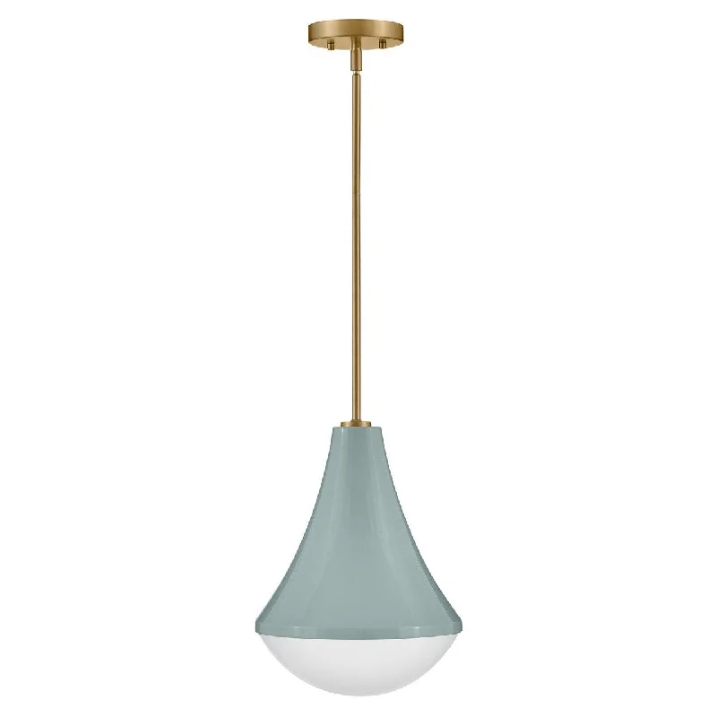 Bohemian Ceiling Lights with Beads, Tassels, and Colorful GlassBohemian Ceiling Lights with Beads, Tassels, and Colorful GlassLark Haddie 83417SF Pendant Light - Seafoam