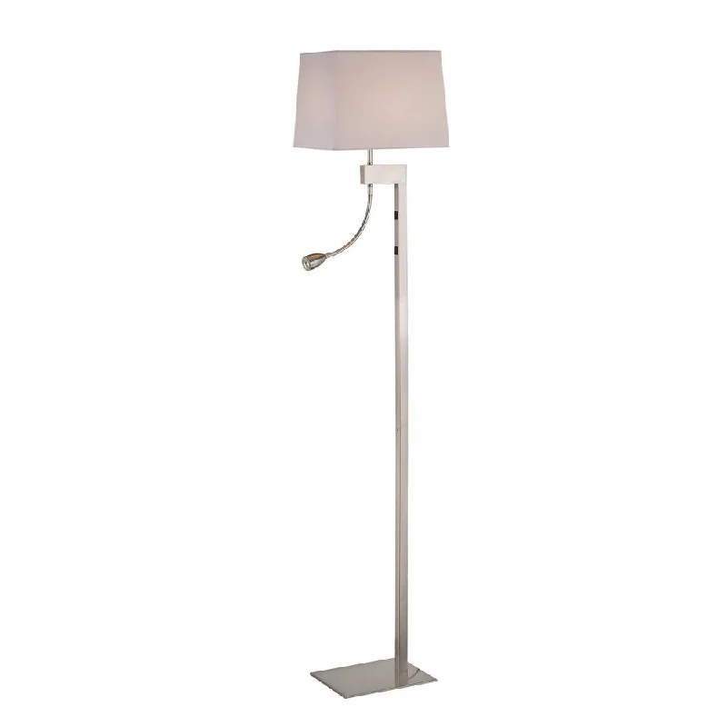 Fabric Floor Lamp with a Linen Shade for a Relaxed AestheticFabric Floor Lamp with a Linen Shade for a Relaxed AestheticLite Source Fritzi 1-light Floor Lamp Polished Steel Fabric Floor Lamp with a Linen Shade for a Relaxed AestheticFabric Floor Lamp with a Linen Shade for a Relaxed AestheticLite Source Fritzi 1-light Floor Lamp Polished Steel