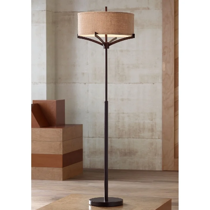 Industrial Style Floor Lamp with Exposed Bulbs for Loft ApartmentsIndustrial Style Floor Lamp with Exposed Bulbs for Loft ApartmentsMid Century Modern Floor Lamp 62" Tall Deep Bronze Tan Burlap Drum Shade for Living Room Reading Bedroom Office Industrial Style Floor Lamp with Exposed Bulbs for Loft ApartmentsIndustrial Style Floor Lamp with Exposed Bulbs for Loft ApartmentsMid Century Modern Floor Lamp 62" Tall Deep Bronze Tan Burlap Drum Shade for Living Room Reading Bedroom Office