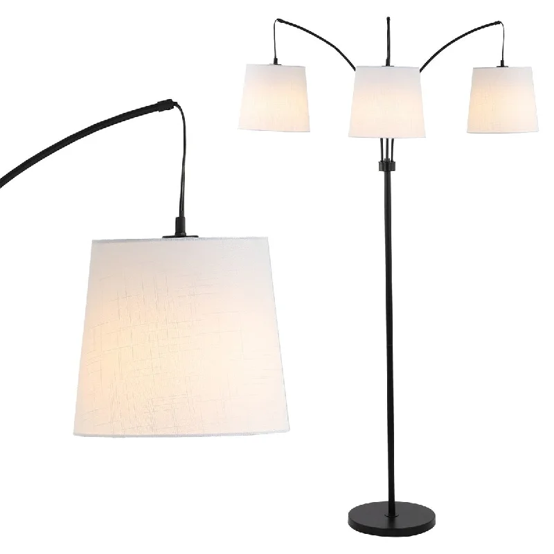 Wood Floor Lamp with Natural Grain for a Warm and Organic FeelWood Floor Lamp with Natural Grain for a Warm and Organic FeelOcata 72.5" 3-Light Mid-Century Modern Head-Adjustable Iron LED Arc Floor Lamp, Black by JONATHAN Y Wood Floor Lamp with Natural Grain for a Warm and Organic FeelWood Floor Lamp with Natural Grain for a Warm and Organic FeelOcata 72.5" 3-Light Mid-Century Modern Head-Adjustable Iron LED Arc Floor Lamp, Black by JONATHAN Y