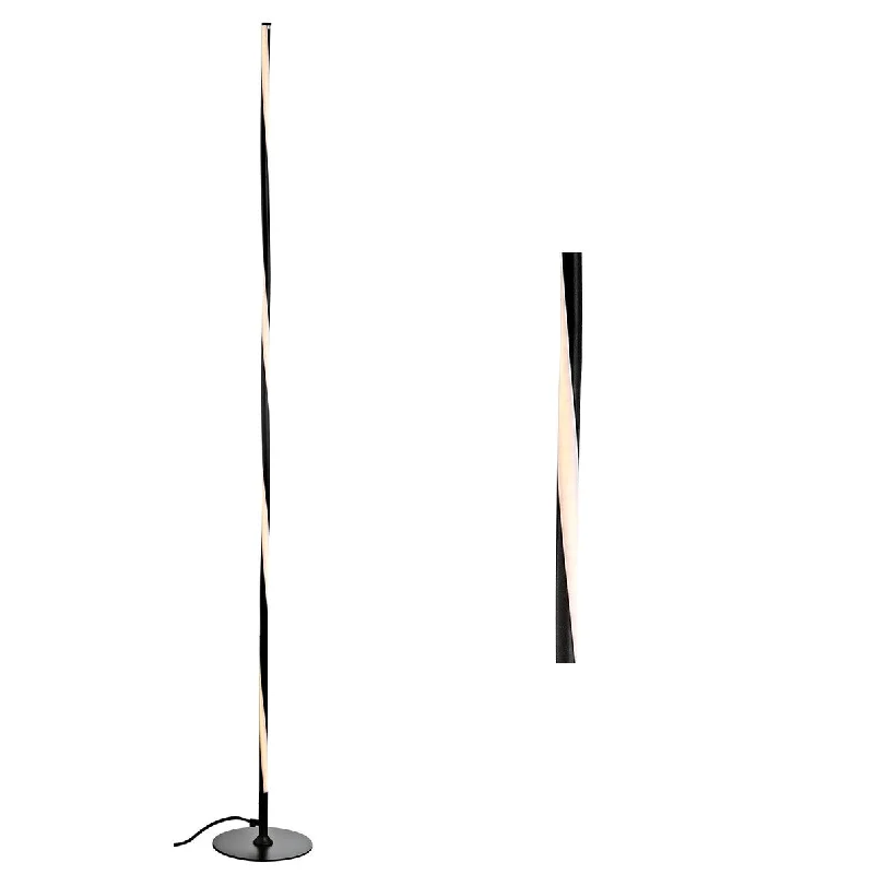 Way Switch Floor Lamp for Multiple Light Intensity Levels Way Switch Floor Lamp for Multiple Light Intensity LevelsPilar 63.75" LED Integrated Floor Lamp, Black by JONATHAN Y - 63.75" H x 7.875" W x 7.875" D Way Switch Floor Lamp for Multiple Light Intensity Levels Way Switch Floor Lamp for Multiple Light Intensity LevelsPilar 63.75" LED Integrated Floor Lamp, Black by JONATHAN Y - 63.75" H x 7.875" W x 7.875" D