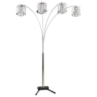 Smart Floor Lamp with Voice Control and Bluetooth ConnectivitySmart Floor Lamp with Voice Control and Bluetooth ConnectivityQ-Max Silver Modern Arms Arch Faux Crystal Floor Lamp 84" H Smart Floor Lamp with Voice Control and Bluetooth ConnectivitySmart Floor Lamp with Voice Control and Bluetooth ConnectivityQ-Max Silver Modern Arms Arch Faux Crystal Floor Lamp 84" H