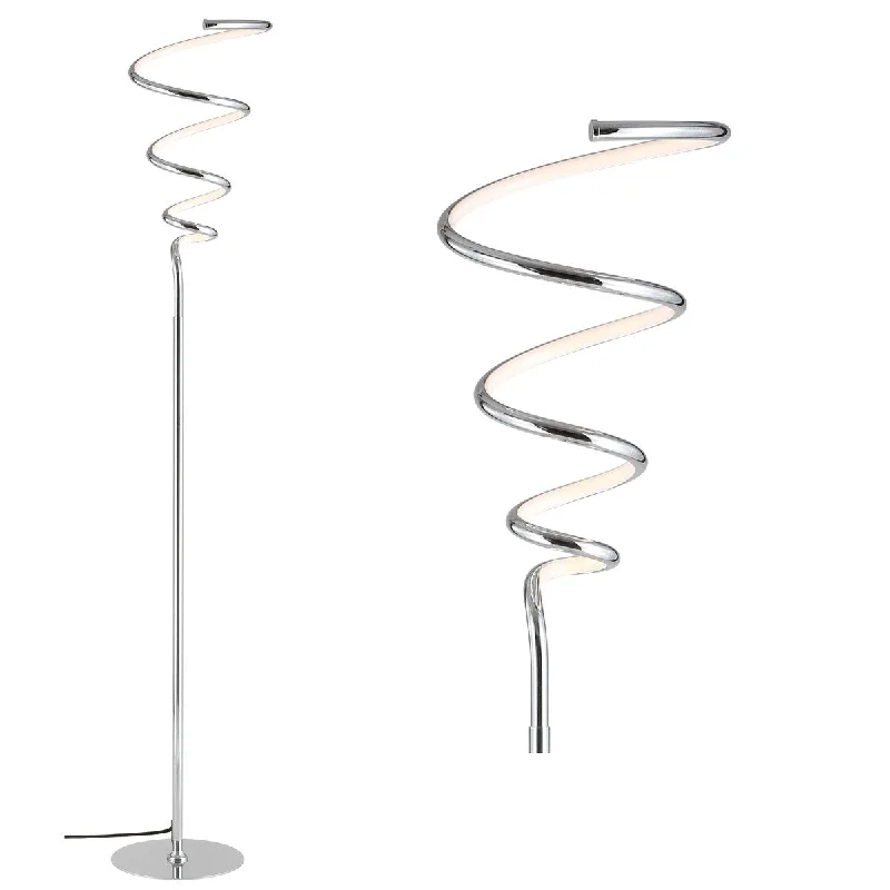Bohemian Inspired Floor Lamp for Eclectic Home DecorBohemian Inspired Floor Lamp for Eclectic Home DecorScribble 61" Metal Integrated LED Floor Lamp, by JONATHAN Y Bohemian Inspired Floor Lamp for Eclectic Home DecorBohemian Inspired Floor Lamp for Eclectic Home DecorScribble 61" Metal Integrated LED Floor Lamp, by JONATHAN Y