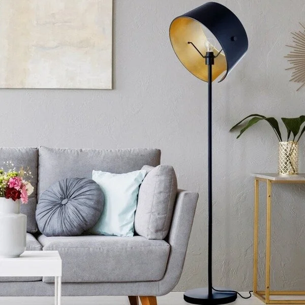 Metal Floor Lamp with a Matte Black Finish for a Sleek LookMetal Floor Lamp with a Matte Black Finish for a Sleek LookStrick & Bolton Elisabetta Black/ Gold Steel Floor Lamp Metal Floor Lamp with a Matte Black Finish for a Sleek LookMetal Floor Lamp with a Matte Black Finish for a Sleek LookStrick & Bolton Elisabetta Black/ Gold Steel Floor Lamp