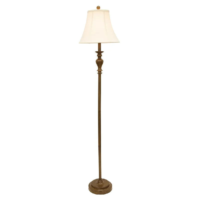 Metal Floor Lamp with a Matte Black Finish for a Sleek LookMetal Floor Lamp with a Matte Black Finish for a Sleek LookWalter Wood Finished Floor Lamp