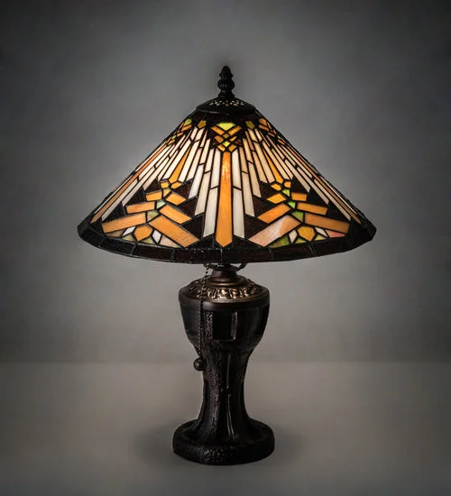 crystal table lamps with dazzling prisms for a glamorous effectcrystal table lamps with dazzling prisms for a glamorous effectMeyda Lighting 224111 17" High Nuevo Mission Table Lamp
