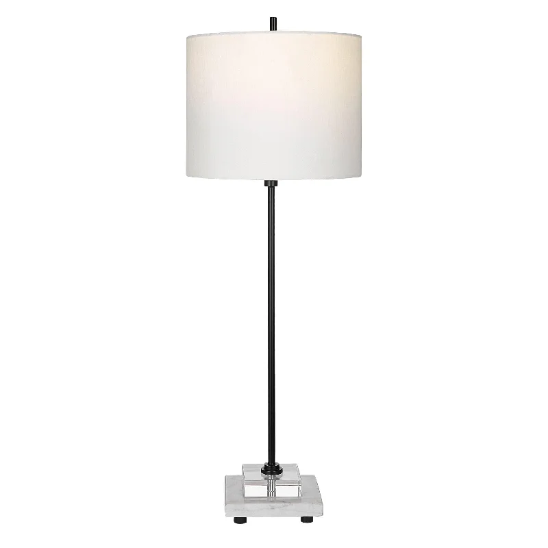crystal table lamps with dazzling prisms for a glamorous effectcrystal table lamps with dazzling prisms for a glamorous effectCiara Sleek Buffet Lamp