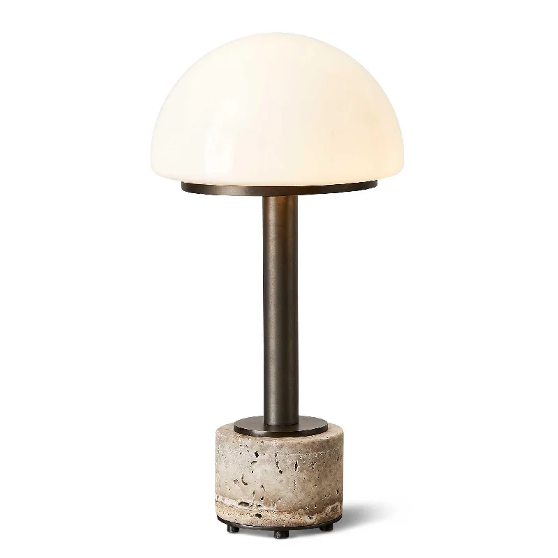 glass table lamps with a frosted surface for soft light diffusionglass table lamps with a frosted surface for soft light diffusionMushroom Mini Lamp - Gray Travertine glass table lamps with a frosted surface for soft light diffusionglass table lamps with a frosted surface for soft light diffusionMushroom Mini Lamp - Gray Travertine
